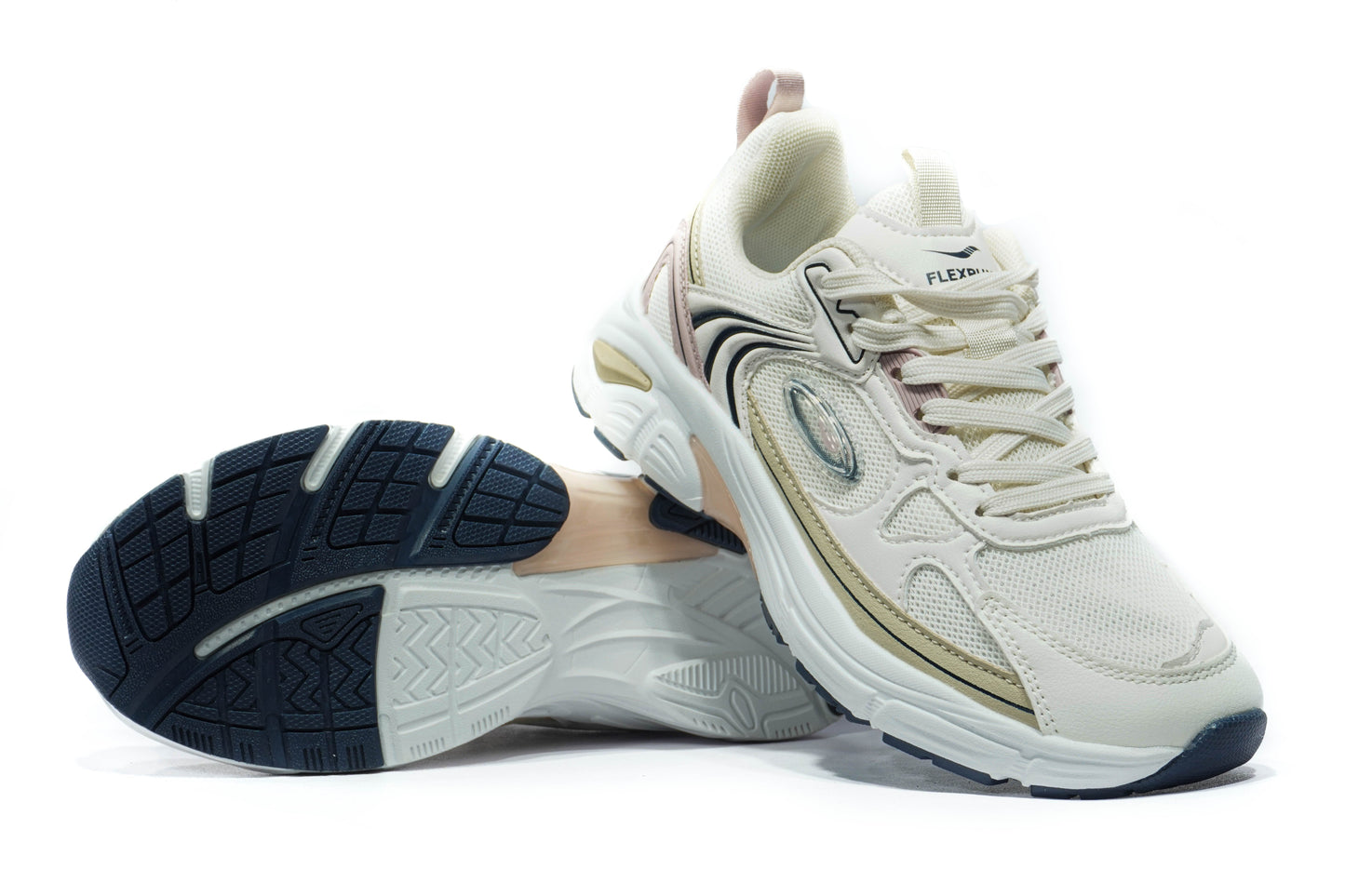 Sneaker Varwen Dama Café x Rosa