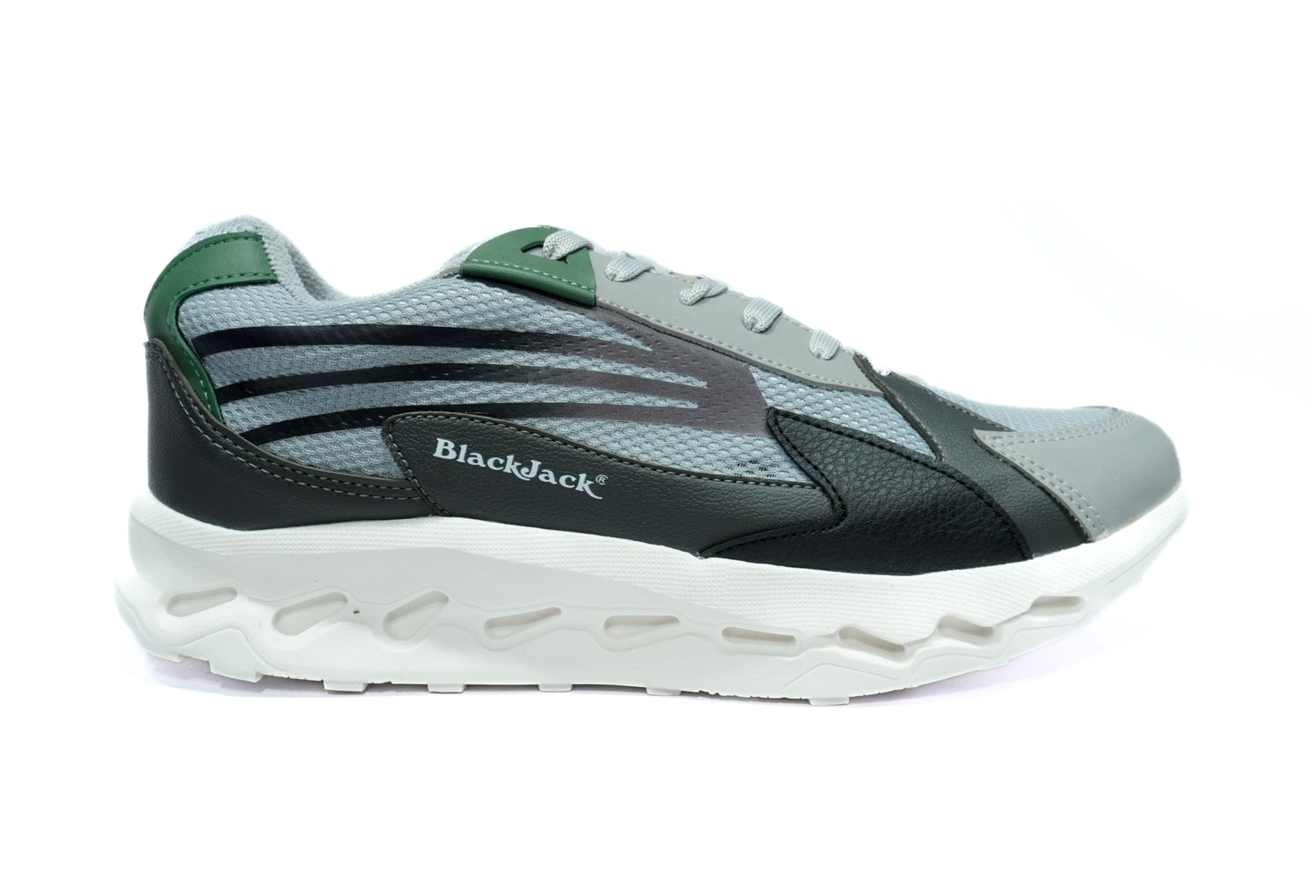 Sneaker Vissel Gris - Verde