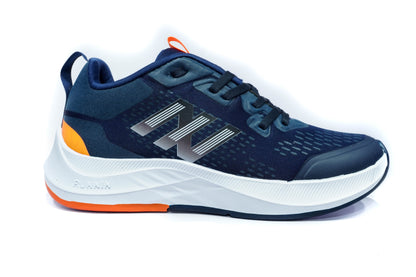 Sneaker Runnin Azul - Naranja