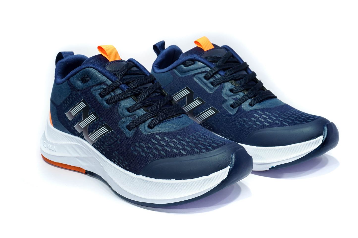 Sneaker Runnin Azul - Naranja