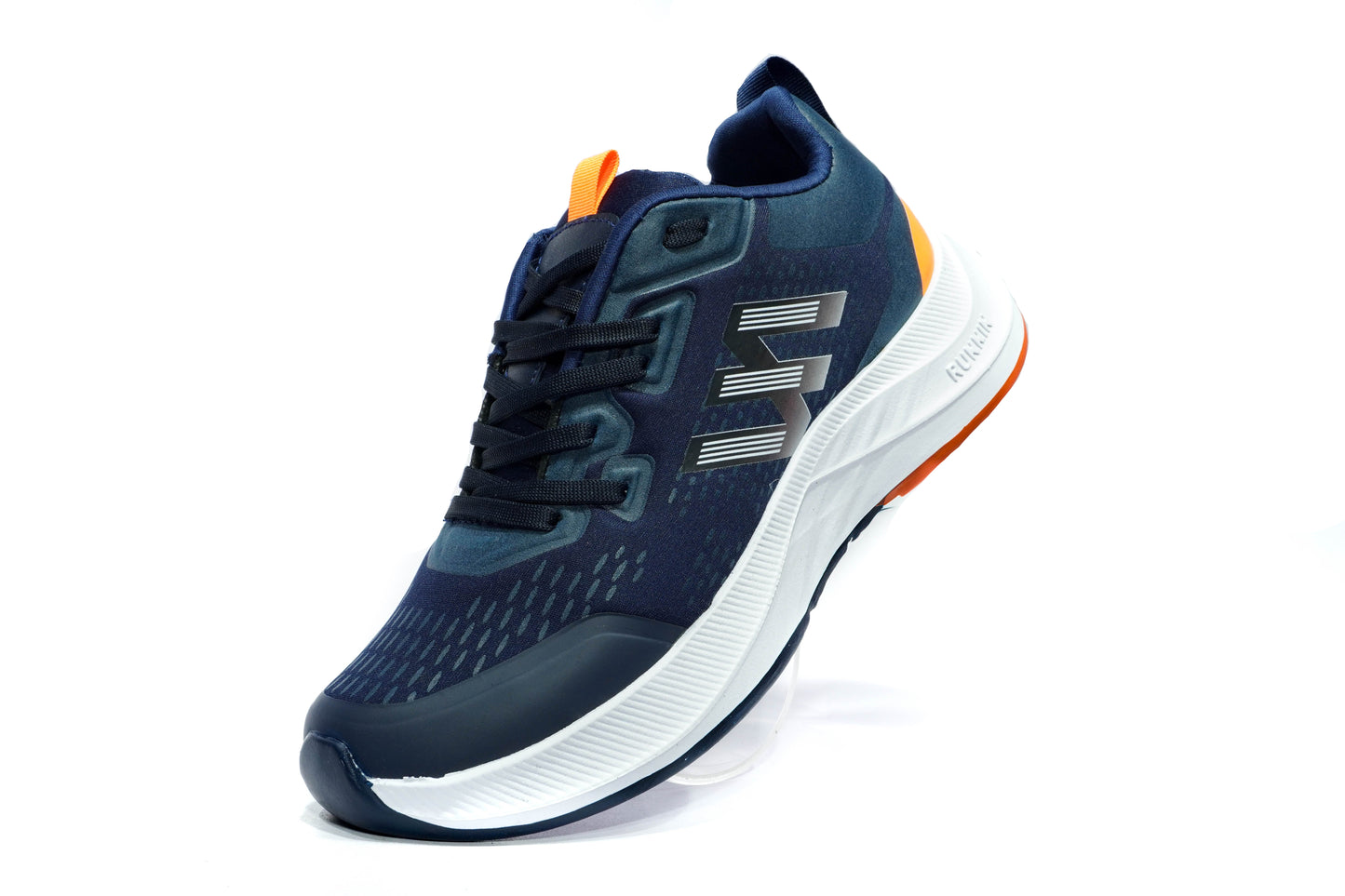 Sneaker Runnin Azul - Naranja