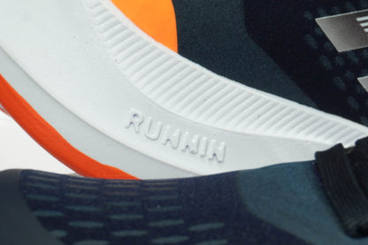 Sneaker Runnin Azul - Naranja