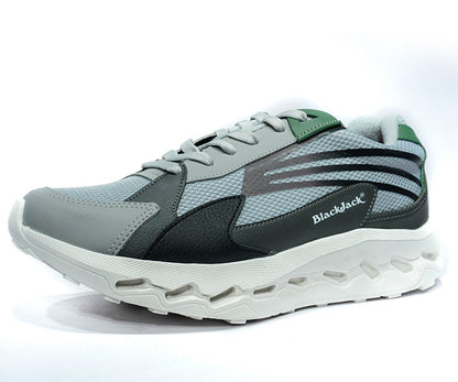 Sneaker Vissel Gris - Verde