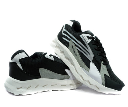 Sneaker Vissel Negro - Blanco